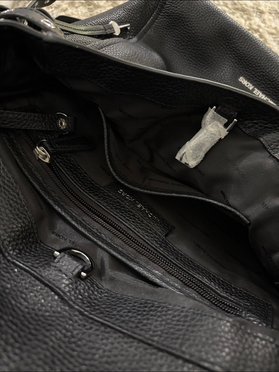 bristol medium studded leather backpack Michael Kors Bristol Medium Studded Leather Black Backpack